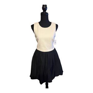 Likely Bailey Dress - Black & White Tulle Mini Dress (NWT)